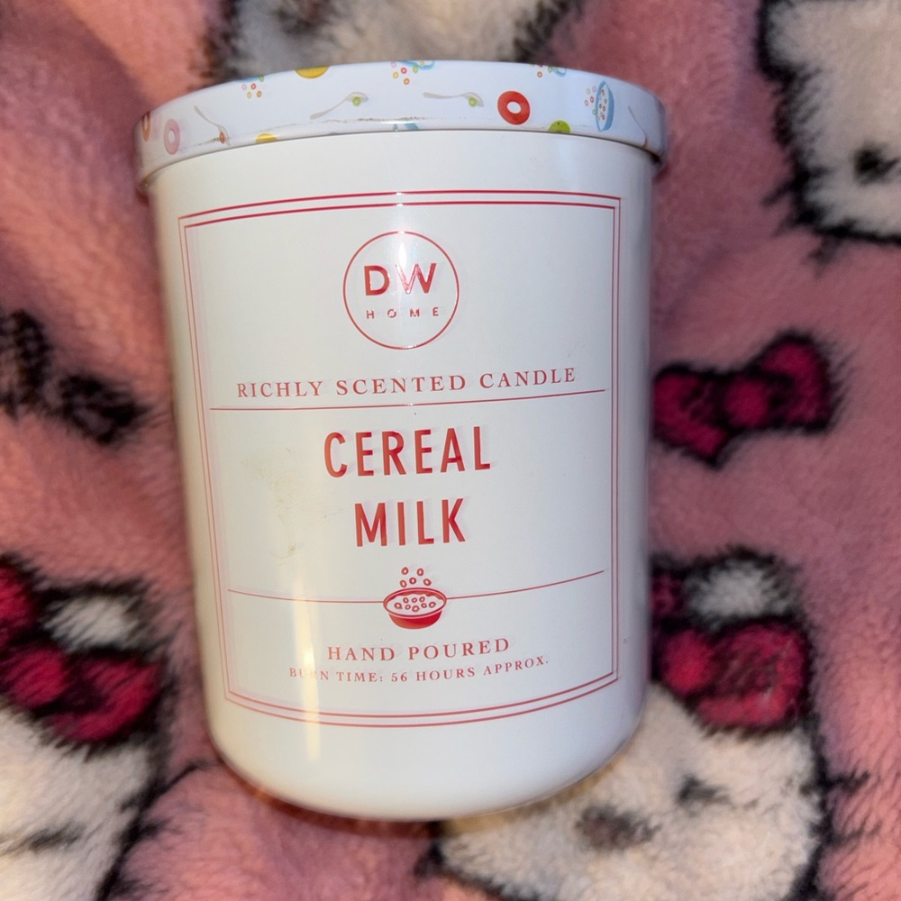 dw home cereal milk candle